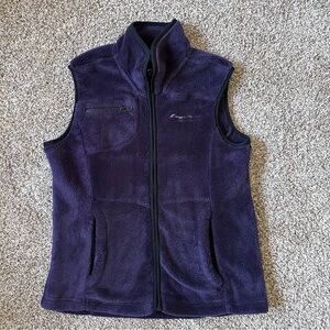 Deep Purple Fleece Vest